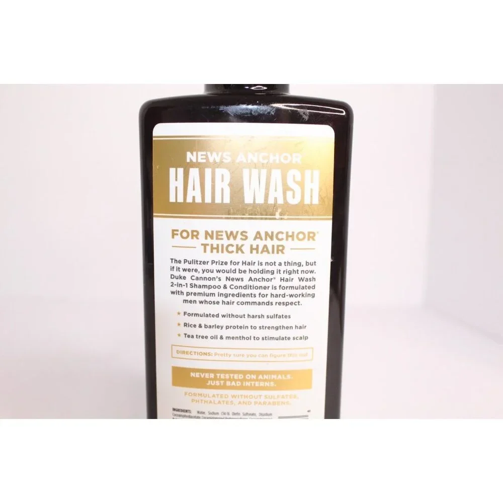 Duke Cannon Sawtooth Hair Wash 2 in 1 Shampoo &‎ Conditioner 14 fl oz. New